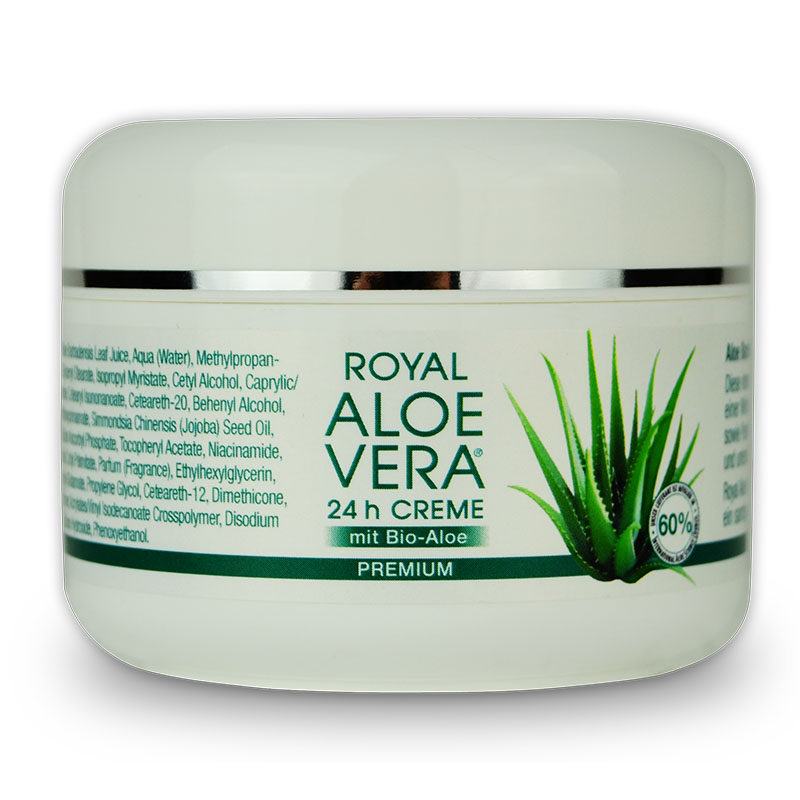 Royal Aloe Vera 24h Gesichtscreme aus Bio Aloe Vera